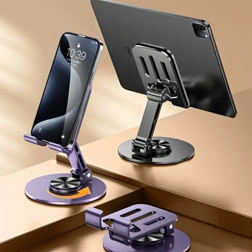 Rotating IPad/IPhone Stand (Metal) - Picture 2 of 2